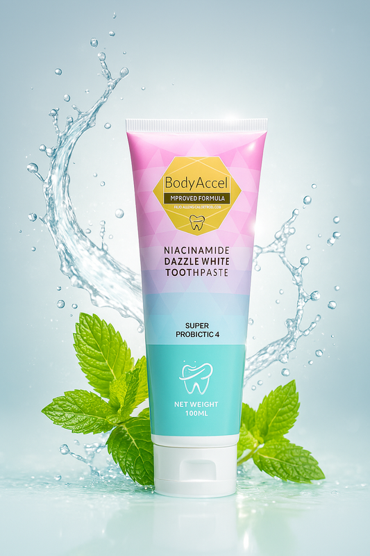 BodyAccel Niacinamide Whitening Toothpaste